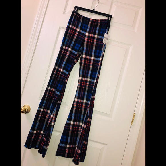 Forever 21 Pants - NEW plaid palazzo pants